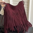 thumbnail image 6 of gcong Elegant Finish Messenger Bag With Tassel Small Square Design For Daily Use And Versatile Occasions, 6 of 6