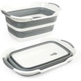 thumbnail image 1 of Bañera plegable para perros, bañeras para perros para bañarse, bañera portátil, bañera para perros, bañera para mascotas y bañera para perros para perros/gatos/mascotas (gris), 1 of 5