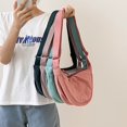 thumbnail image 4 of Bolso bandolera para mujer, bolso de hombro para mujer, bolso informal para estudiante, bolso pequeño deportivo, bolso de lona de verano, bolso para bolas de masa, 4 of 6