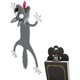 thumbnail image 1 of Ouch Animal Bookmarks, 3D Christmas Bookmarks for Kids and Students - Novedad Papelería divertida Fiesta de cumpleaños Favores para niños Adolescentes Niños Niñas Ayuda con la lectura Xemadio WMZL-1389-4, 1 of 7