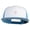 Blue, variant on Tiny Nautical Wheel Iron On Patched Classic Trucker Cap - Blue OSFM