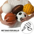 thumbnail image 3 of RENACLIPY 2Pcs Basketball Mesh Net Bag Nylon Material Drawstring for Gym and Outdoor Use, 3 of 7