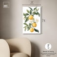 thumbnail image 5 of Lemon and Leaf Fusion II Canvas Vintage Prints by Art Remedy, Gallery Wrapped, 16" x 24", 5 of 7