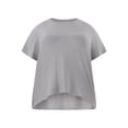 thumbnail image 5 of Athletic Works Women's and Women's Plus ButterCore Tee with Short Sleeves, Sizes XS-4X, 5 of 5