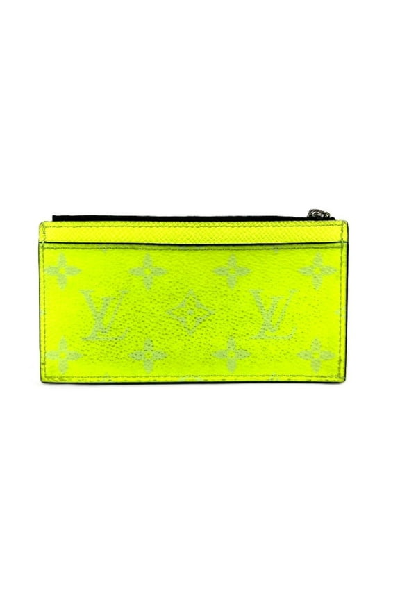 Pre-Owned LOUIS VUITTON M30320 Taiga Rama Coin Card Holder Wallet Purse Wallet/Coin... (Good)