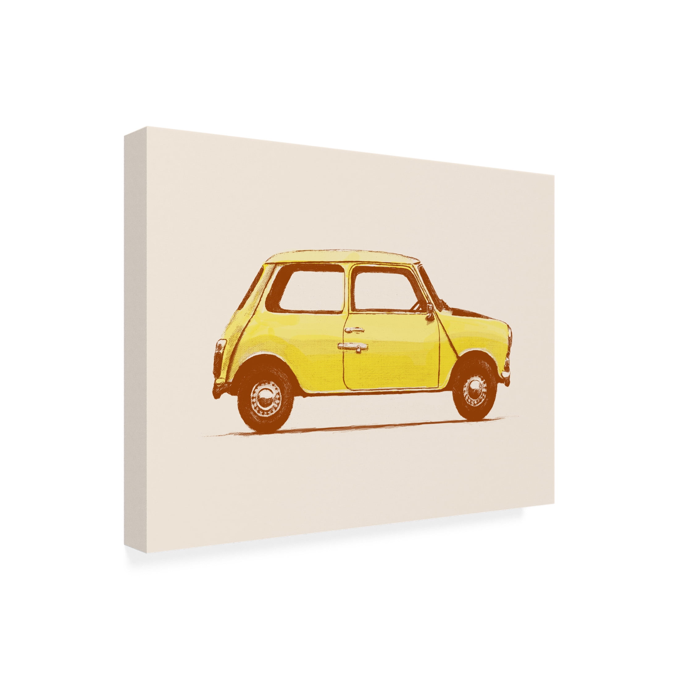 Trademark Fine Art Florent Bodart  Mini Mr Beans Canvas Wall Art