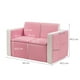 thumbnail image 3 of Costway Sillón Sofá Combinable para Niños en PVC Espuma Conjunto de Mesa y Silla Multifuncional Infantil, 3 of 9