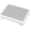 White-gray, variant on Mobility One Step Stool, Heavy Duty Indoor Outdoor Non-Slip Small Step Platform Assistive Device for Adult Elderly, Standing Support and Step Riser for Car, Bed, Door, Stair, Bathroom Black-Black