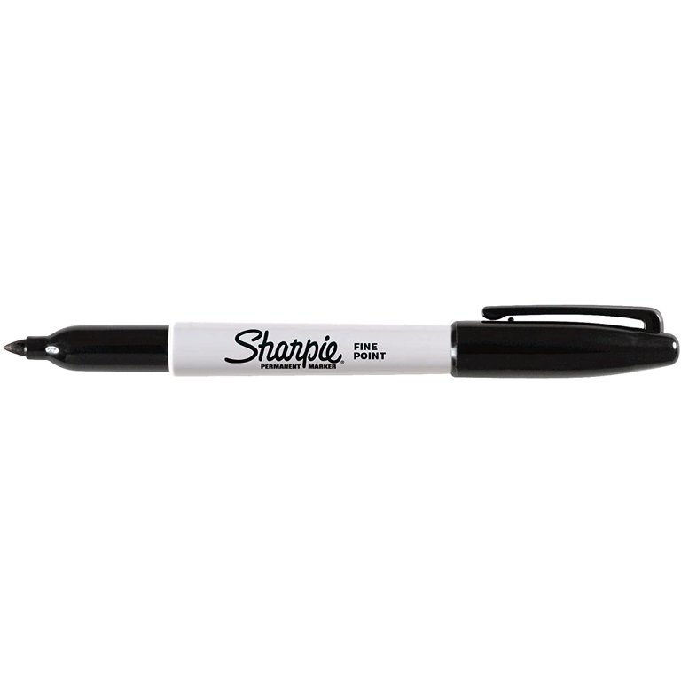 Sharpie Marker, Fine, Permanent - 2 markers