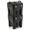 thumbnail image 1 of Gymax 32 QT 2PCS Portable Insulated Food Carrier Food Warmer w/ Stainless Steel Barrel, 1 of 9