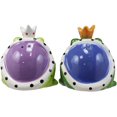 thumbnail image 5 of Ebros Frog Prince And Princess Kissing Ceramic Magnetic Salt And Pepper Shakers, 5 of 5