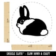 thumbnail image 2 of Sitting Bunny Rabbit Loaf Self-Inking Rubber Stamp Ink Stamper - Purple Ink - Mini 1/2 Inch, 2 of 7