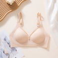 thumbnail image 2 of Ashirexll Bras for Women No Underwire, Push Up Bra, Solid Color Bralette Strap Wrap Hollow Out Style, 2 of 7