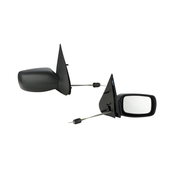 Espejo Fiesta 1998 al 2002 Ford Derecho/Pasajero Polyway Negro Con Control 2/4 Puertas 1 Pieza