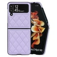 thumbnail image 6 of Nalacover Case for Samsung Galaxy Z Flip 4, Slim Women Premium Luxury Elegent Protective Slim PU Leather Shockproof Anti-Scratch Back Phone Cover For Samsung Z Flip 4, Purple, 6 of 8