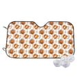 thumbnail image 2 of Lsque Cute Squirrel Car Windshield Sun Shade | Accordion Folding Style Auto Shade for Car Truck SUV Van | Blocks UV Rays Sun Visor Protector | Small, 2 of 7