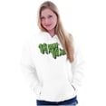thumbnail image 4 of Vegan Vibes Vegetarian Lifestyle Unisex Plus Fleece Graphic Hoodie Brisco Brands 5X, 4 of 5