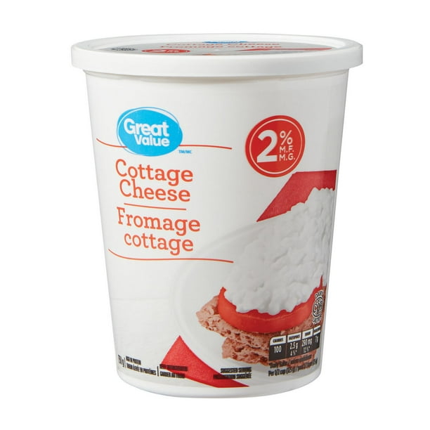Great Value 2% M.G Fromage Cottage 750 g