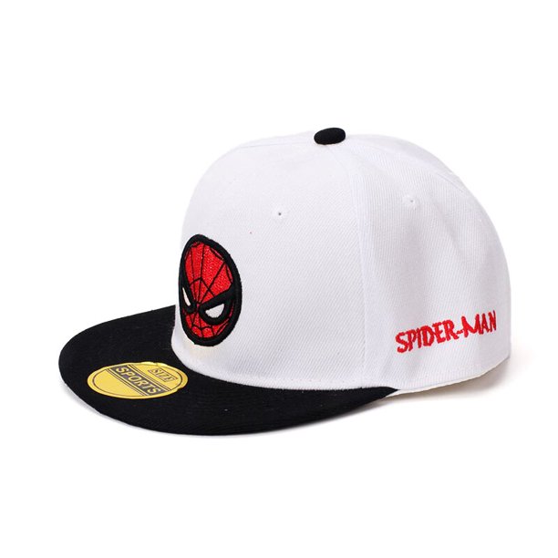 Gorro Disney-Spiderman para bebé, gorra de béisbol con dibujos animados para niña, Marvel, Snapback, Hip Hop, regalo hola suerte unisex