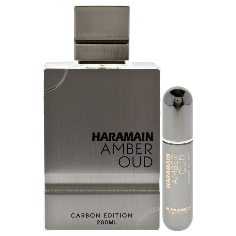 Al Haramain Men's Amber Oud Carbon EDP Spray 6.7 oz