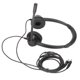 thumbnail image 2 of Auriculares binaurales de servicio al cliente H390DPC, auriculares empresariales ultraligeros con reducción de ruido para servicio al cliente de oficina, 2 of 5