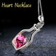thumbnail image 2 of Charm para Mujeres Collar de Joyas Corazón Cristales con Regalos Accesorio Colgante, 2 of 3