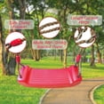 thumbnail image 2 of IFOYO Tree Swing Seat, Swing Set Accessories for Kids Outdoor Play Playground Trees, Children Outdoor Plastic Swingset for Little Tykes, Red, 2 of 8