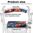 thumbnail image 6 of HELLHERO Dreamlike Starry Sky Seat & Backrest Cover Set Easy Fit Rollator Seat Cover & Breathable for Unisex with Lightweight Removable and Washable, 6 of 7