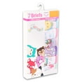 thumbnail image 2 of Squishmallow Girls Cotton Brief Character Underwear, 7-Pack, Size 4-8, 2 of 5