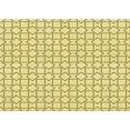 thumbnail image 1 of Ahgly Company Machine Washable Indoor Rectangle Transitional Sun Yellow Area Rugs, 4' x 6', 1 of 7
