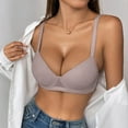thumbnail image 2 of Brasier Tela de Mantequilla Sujetador de Mujer de Talla Grande, Versión Fina, con Aros de Acero para Accesorios de Ropa Interior. Extra Grande, 2 of 5