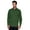 Olive, variant on Avalanche Men's Lightweight Textured Fleece 1/4 Zip Sweatshirt with Pockets