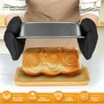 thumbnail image 5 of Bestdin 12-Piece Nonstick Kitchen Oven Baking Pans - Premium & Stylish Non-Stick Carbon Steel - Commercial Grade Restaurant Quality Metal Bakeware, Easy to Clean, 5 of 7