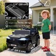 thumbnail image 3 of Qaba Licensed Lexus GX550 Electric Car, 12V Ride On Toy with 2-Seater Black, 3 of 10