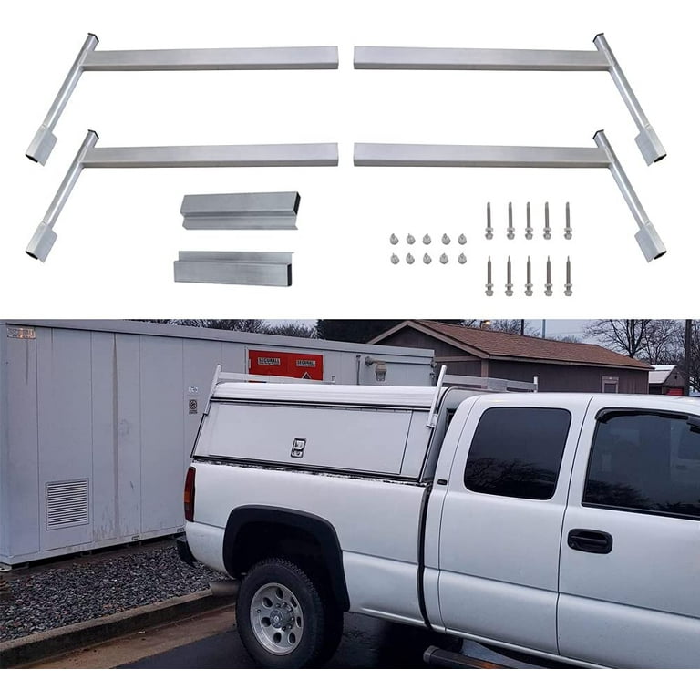 Ladder rack for truck cap sale