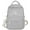 Gery, variant on Aesthetic Backpack Cute Backpack with Plush Pendant Kawaii Backpack Laptop Backpack for Women Solid Travel Rucksack (Blue)