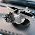 thumbnail image 2 of Solar Powered Aircraft Model Ornament Decorative Car Dashboard Solar plane, 2 of 9