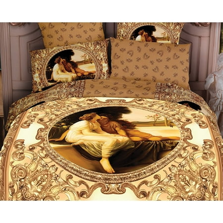 Beautiful Luxury Queen Bedding Duvet Cover Set Dolce Mela DM422Q