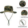 thumbnail image 3 of Sun Hats for Men Women Boonie Hat Foldable Fishing Hat UPF 50+ Bucket Hat for Fishing Hiking Garden Safari Beach, 3 of 6