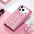thumbnail image 2 of Funda Cartera FOXDOCK para iPhone 17 Pro , Flip PU con Relieve de Gatos y Perros, Tarjetero y Soporte, 2 of 6