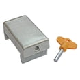thumbnail image 3 of Cuatro piezas Cerradura de puerta y ventana deslizante, cerradura de puerta de acero plastico de bloqueo de aluminio, puerta límite, 3 of 5