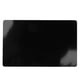 thumbnail image 4 of 100 tarjetas de visita de acceso comercial de metal con grabado de aleación de aluminio negro en blanco de 0,22 mm de grosor, 4 of 4