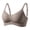 COFFEE, variant on Four-Leaf Clover Breathable Ribbed Push Up Bra – Wireless Seamless Invisible Bralette, Smooth Comfort Lift Everyday Underwear for Women