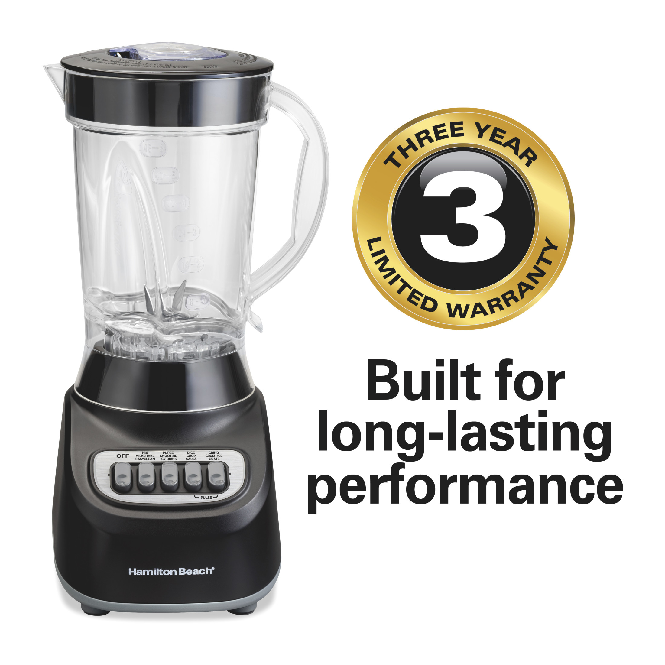 Hamilton Beach Smoothie Blender, 650W, Black photo 6