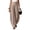 Beige, variant on Women Washed Crinkled Wide Leg Pants Lantern High Waisted Elastic Drawstring Casual Loose Summer Daily Breathable Lightweight Soft Spring Fall Travel Beach Vacation,Beige L