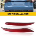 thumbnail image 5 of Car Left Tail Lamp Brake Light Cover Rear Bumper Reflector Cover 1077406-00-F for Model 3 2017-2022, 5 of 5