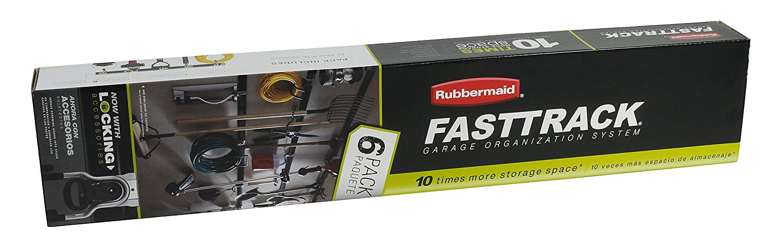 Rubbermaid FastTrack Garage Kit Hooks (6-Piece) 1784418 - The Home Depot