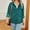 Green, variant on Yuwull Women'S Corduroy Shirts Button Long Sleeve Casual Loose Blouses Top Jacket With Pockets