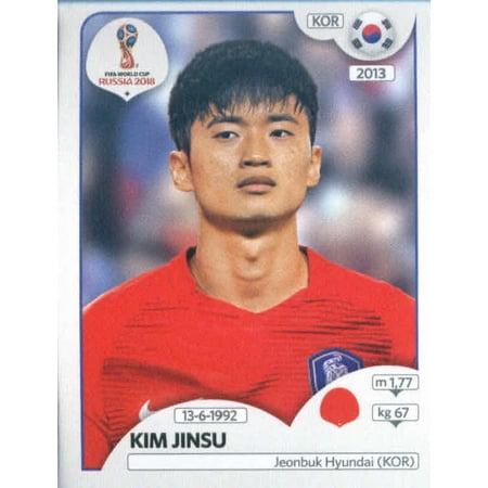 2018 Panini World Cup Stickers Russia #496 Kim Jin-su Korea Republic Soccer