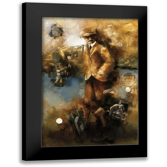 Azim, Roya 11x14 Black Modern Framed Museum Art Print Titled - At The Club